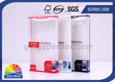 Custom Printed PET PP PVC PS Transparent Plastic Boxes Electronics Packaging