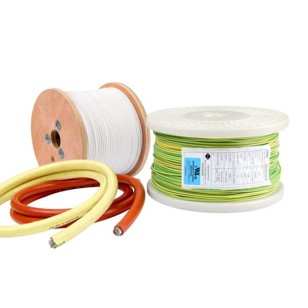 FT-2 5.97mm Fiberglass Insulated Copper Wire Silicone Rubber