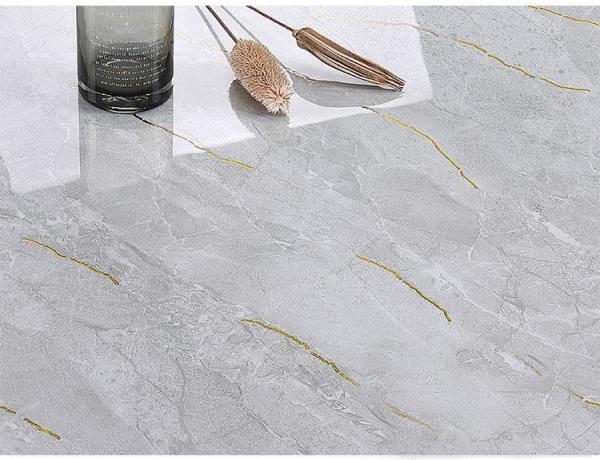 800x800mm Golden Glazed Polished Porcelain Tile 3D Inkjet Printing