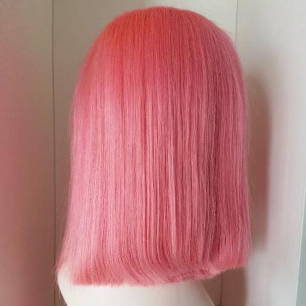 13X4 4X4 13X6 Lace Frontal Raw Brazilian Virgin Human Hair Wig Short Bob Wig