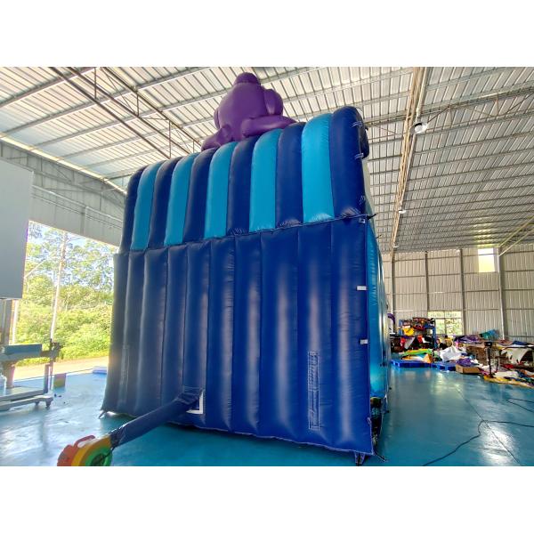Nouveau design Populaire glissière gonflable Océan Octopus Cartoon Party Glissière gonflable sèche double pour enfants et adultes