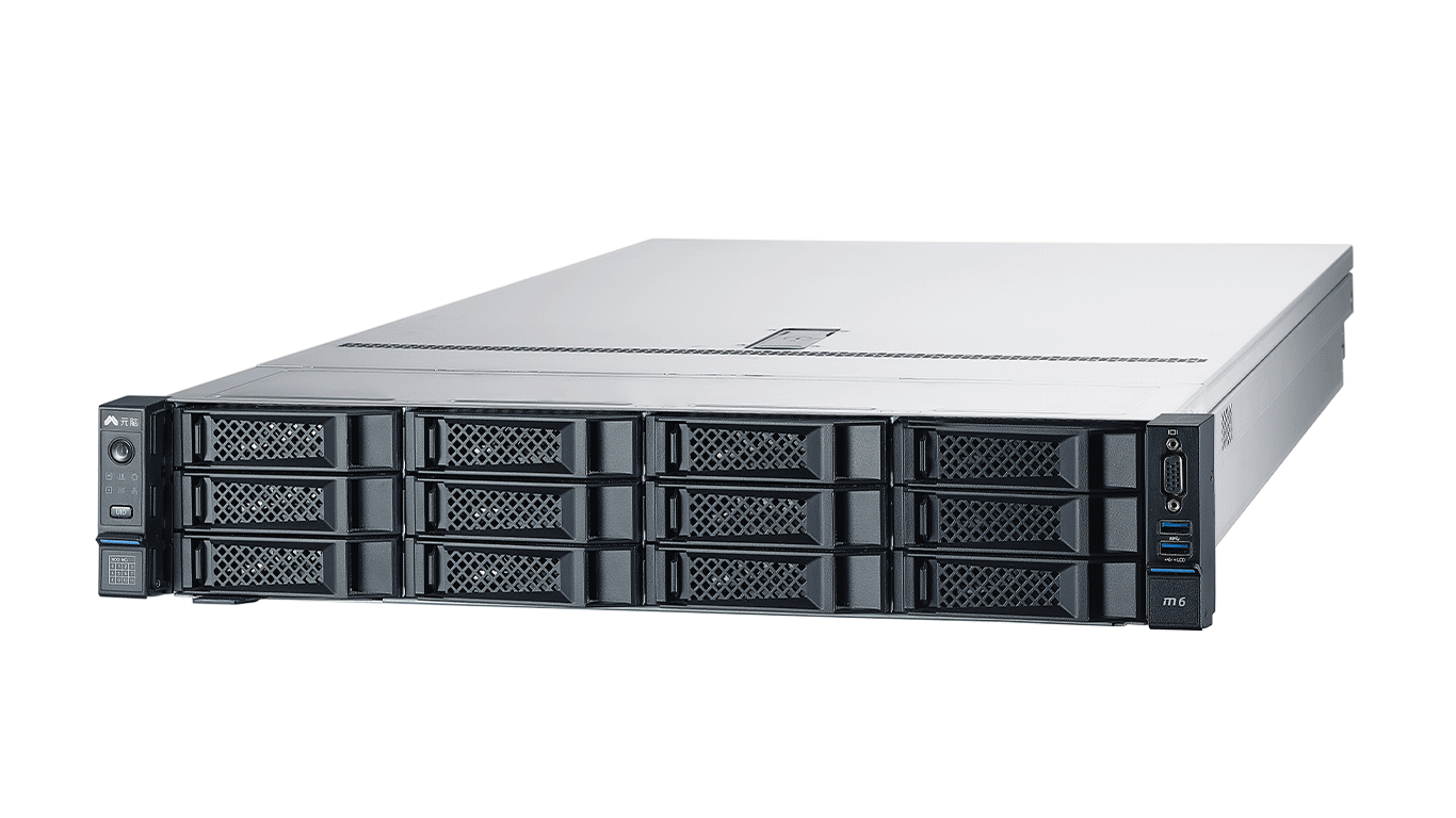 Inspur NF5280M6 Rack Server 2U Dual-Socket Enterprise Server with 3rd Gen Intel Xeon Scalable Processors 64GB DDR4-3200 ECC RDIMM and 2 × 800W Hot-Plug Redundant Power Supplies