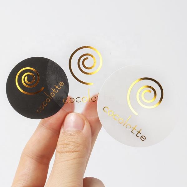 Лазерный принтер стикеров винила прозрачной печати 44 x 90mm ясный для косметик