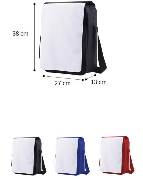 Customized Big Capacity Large Size Sublimation Shoulder Bag Crossbody Bag For Sublimation Photos Printing