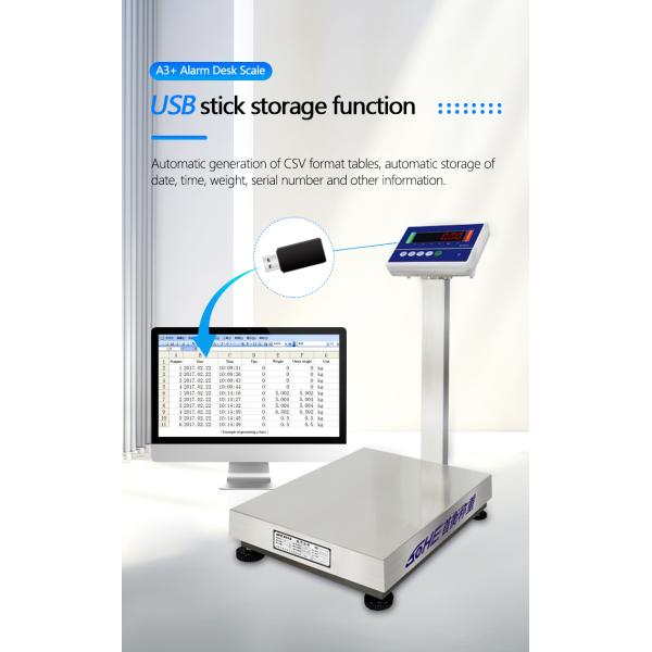 500KG Capacity SOHE A3 Two-Colour Alarm Lights for Electronic Industrial Weighing Scales