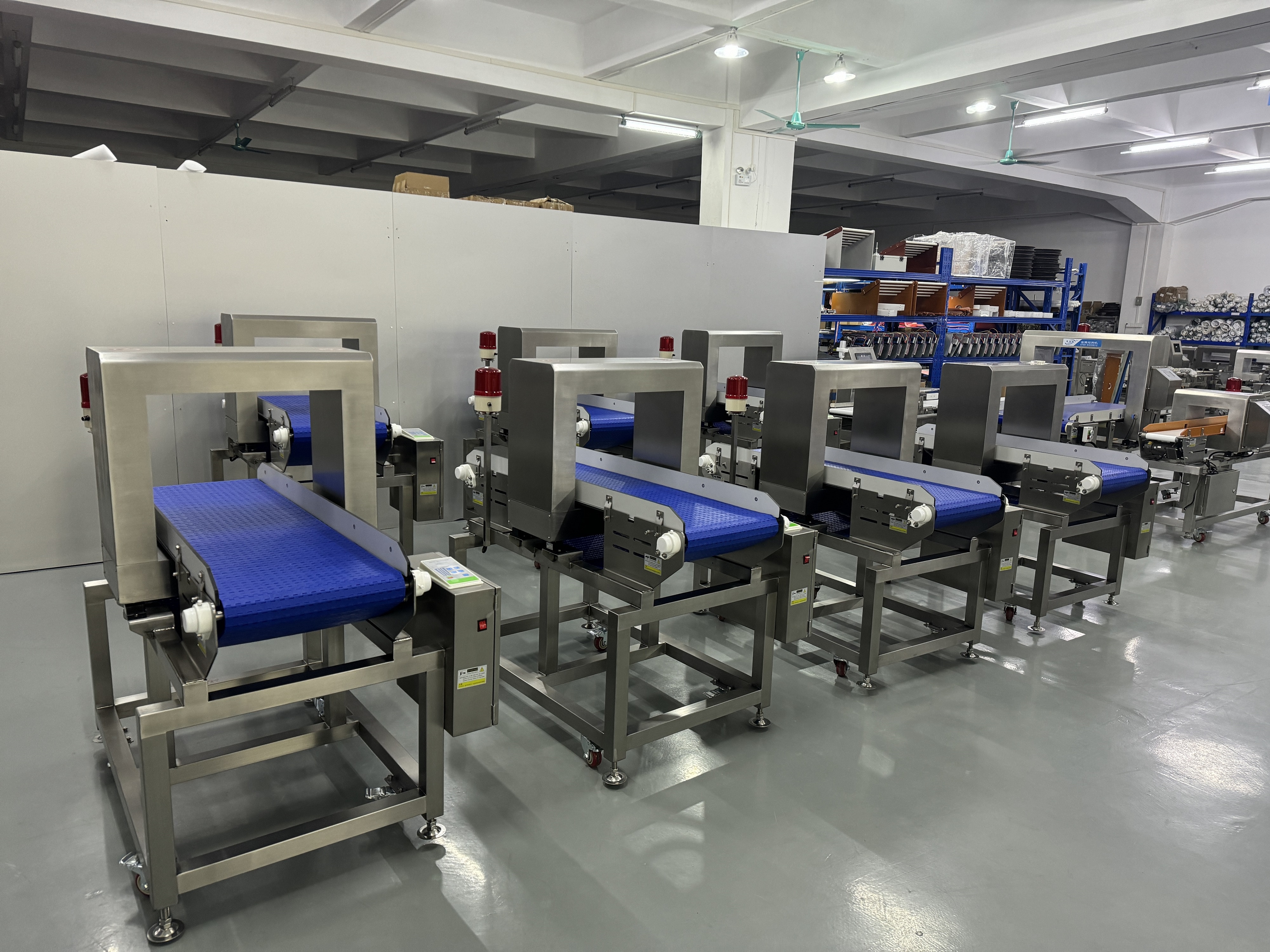 HACCP FDA Pulse Metal Detector Conveyor Metal Detection Machine for Chocolate Chip Cookies Biscuit Snack Production Line