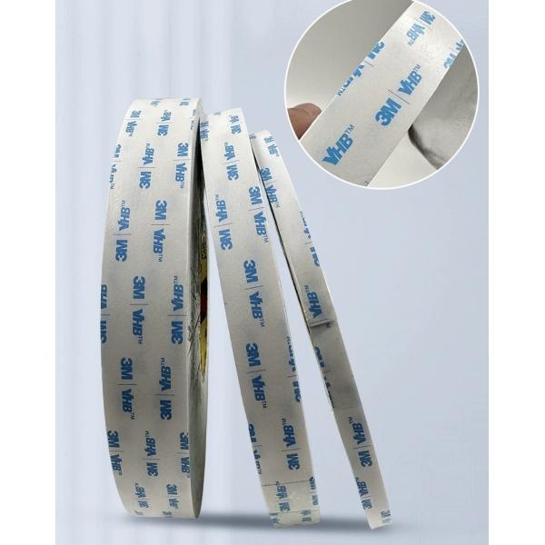 White Release Paper VHB Double Sided Tape 600mm X 33m