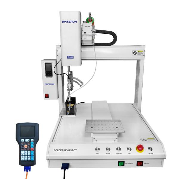 Desktop 4 Axis Automatic Soldering Robot Stable 200W Heating Power