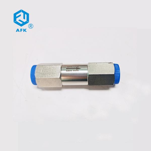1/4in Female Air Compressor Check Valve High Pressure 6000psi Stainlees Steel