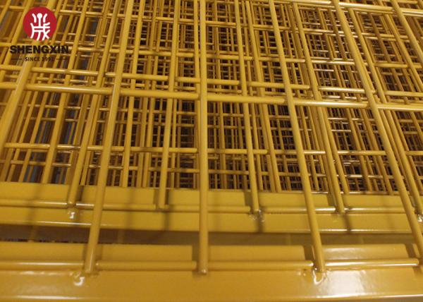 Free Standing 2850mm Portable Temporary Fence hot dipped galvanized