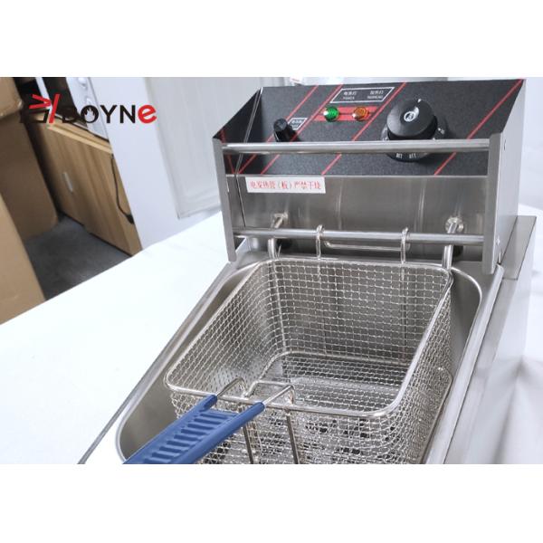 Heavy Duty Fried Chicken Fryer single tank temperature controled