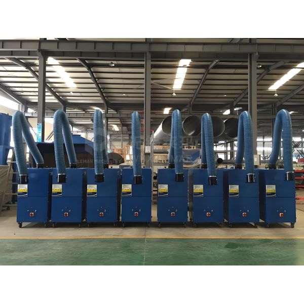 Compact Welding Dust Vacuum with Low Noise Operation for Factory Use