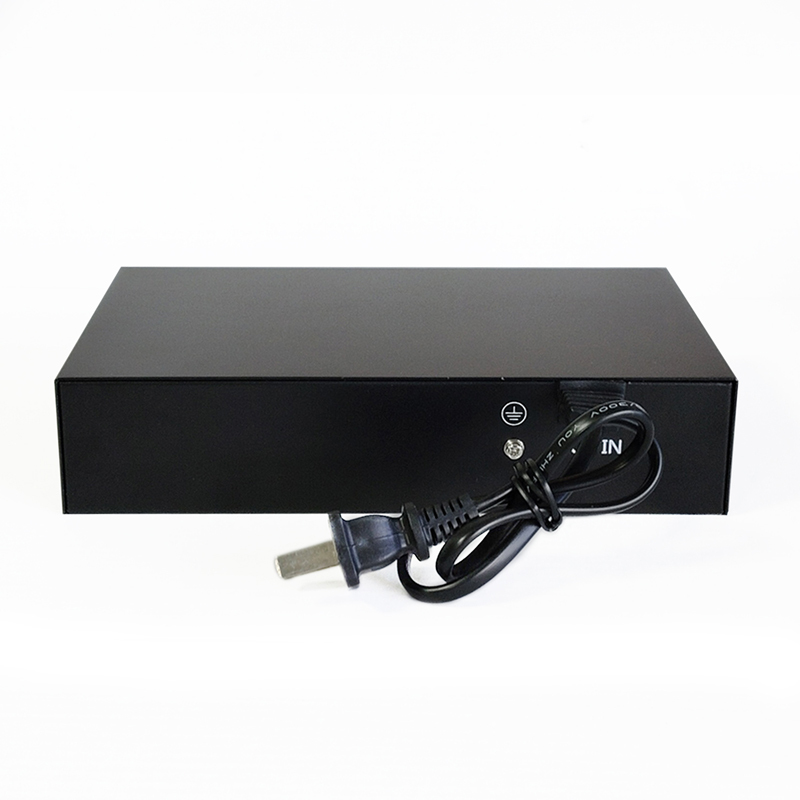 8-Port 10/100Mbps PoE Switch with 2 Uplink Ports 250m Extend VLAN IEEE 802.3af/at 96W Built-in Power Supply Unmanaged Metal Network Switch TNC-EPS4310N9
