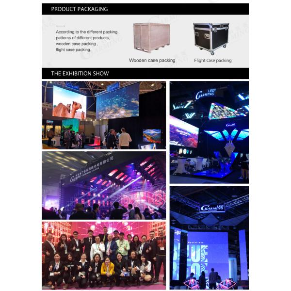 E Series 4K 3840Hz 500x1000mm P3.91 LED Screen Quick Connection Truss