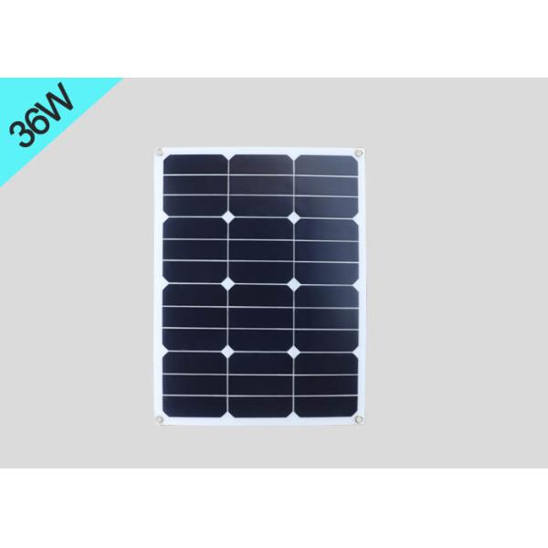 36W Monocrystalline Silicon Solar Panels Waterproof 18V with Digital Display