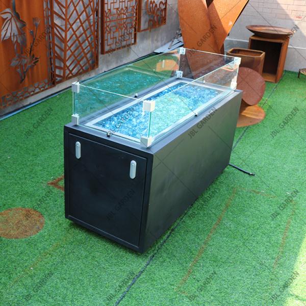Rectangle Garden Gas Fire Pits Table Gas Outdoor Propane Firepit