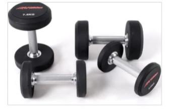 Gymnasium Steel Small Dumbbell Rack PU Dumbbell Set ISO9001