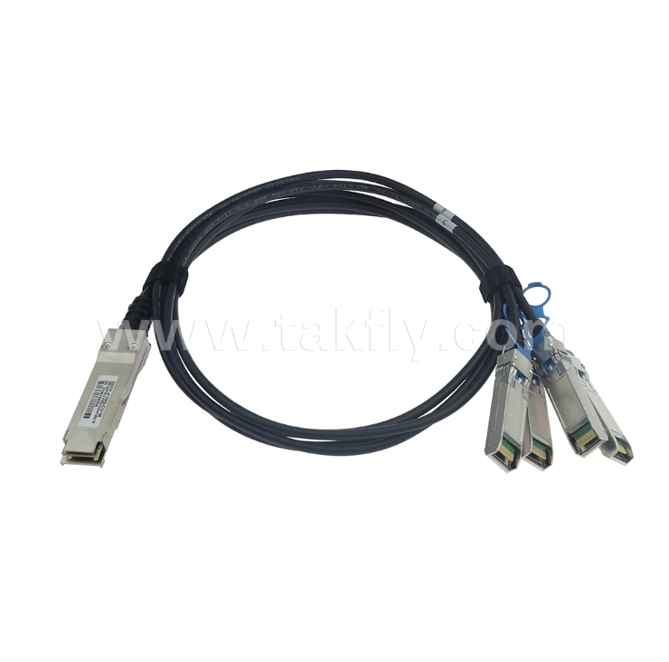 100G QSFP28 to 4x 25G SFP28 Passive DAC Breakout Cable – 100GbE, SFF-8636/8402