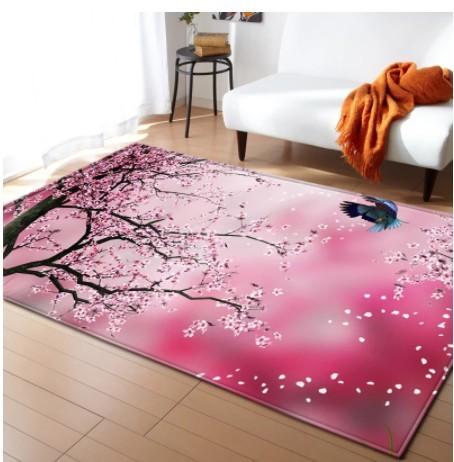 Vintage living room carpet, bedroom, dining room floor mat
