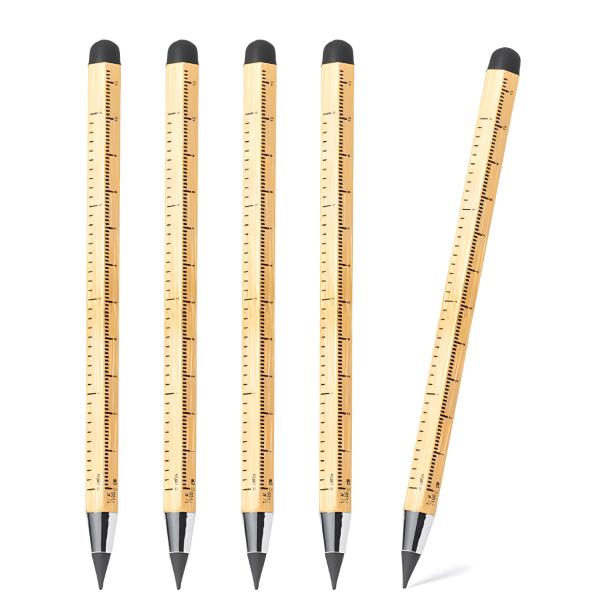 Bamboo Creative Pencil Eternal Pencil Scale Stylus Pens For Touch Screens