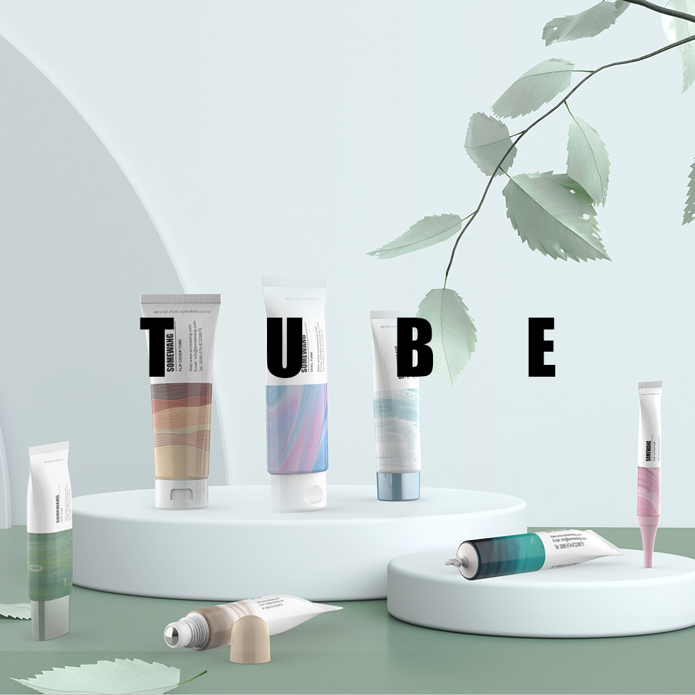 Трубка PE косметическая упаковывая мягкую трубку проводника волос 110ml