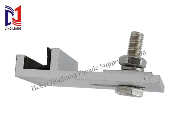 Easy Installation Customized Aluminum Bracket For 30mm Terracotta Panel