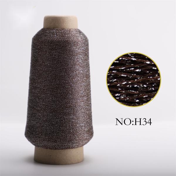 Spun Dyed Polyester Yarn For Eco Friendly Clothing Production Demands