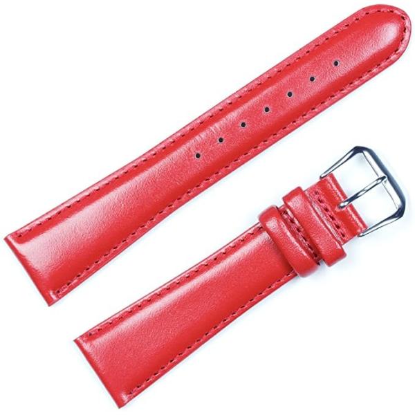 Ремешки для часов RoHS 0,8 дюймов неподдельные кожаные