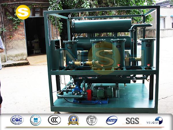 Remoção ácida 380V/3P/50Hz do dispositivo feito sob encomenda da regeneração do purificador de óleo do transformador da cor