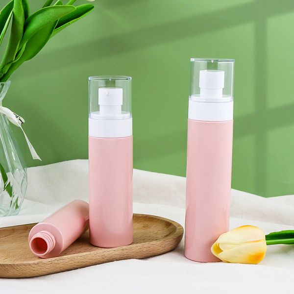 Refillable Fine-Mist PET Plastic Spray Bottles – Chemical Resistant Containers for Skincare & Branding