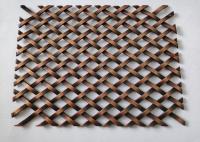CE arquitetónico dado polimento do GV de Mesh Woven Metal Mesh Fabric do metal 316