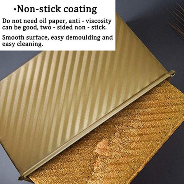 RK Bakeware China Foodservice NSF Glaze Pullman хлебная сковородка с крышкой из алюминия хлебные тосты пекарня