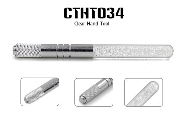 Waterproof Acrylic Manual Permanent Makeup Tattoo Pen / Permanent Eyeliner Pen