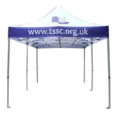 Portable Pop Up Display Tents 3X6 CMYK Heat Transfer Printing Easy To Assemble