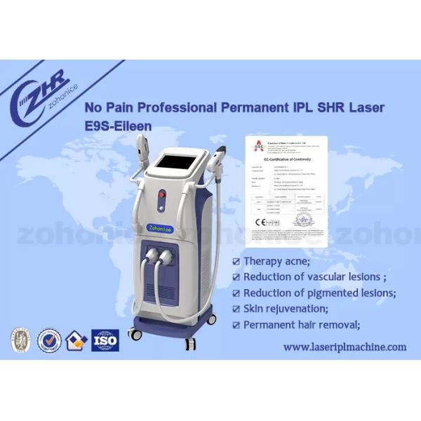 2 в 1 постоянном оборудовании E9sh красоты Shr машины удаления волос лазера IPL