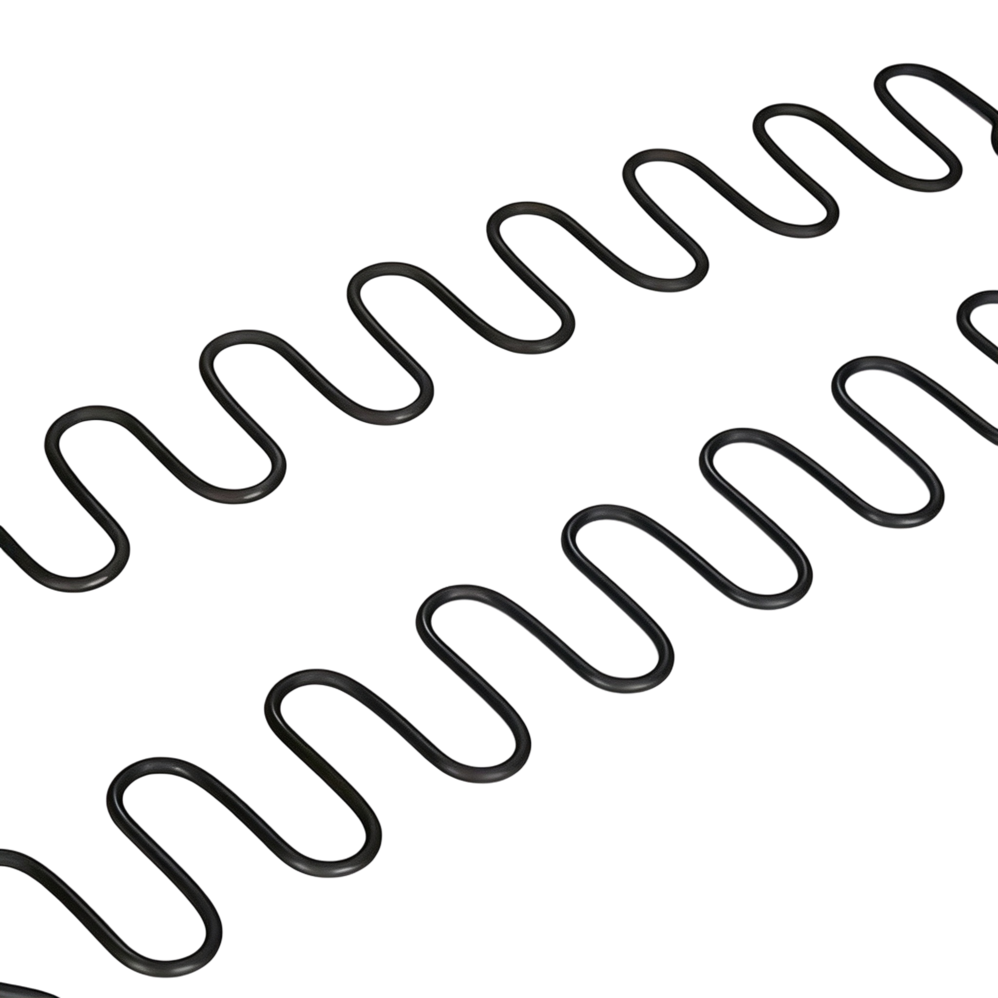 0.1-60mm Stainless Steel Zigzag Spring with Custom Design for Precision Wave Spring Applications
