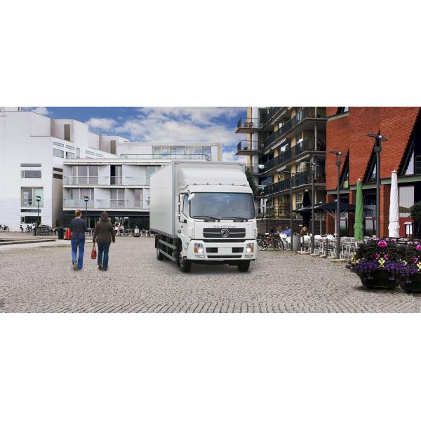 Commercial Dongfeng Used Cargo Trucks With Air Suspension Disc Brake