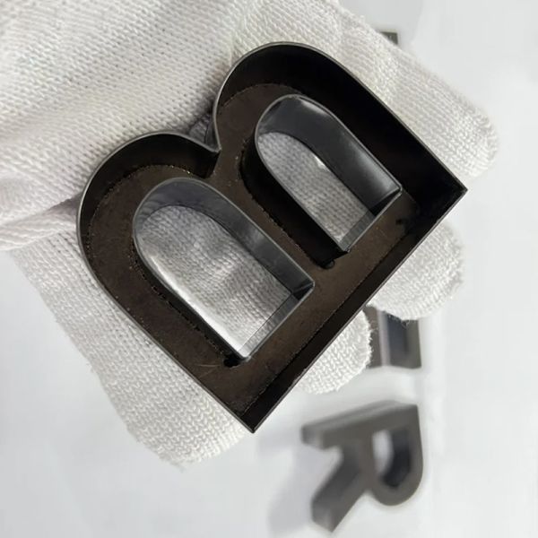 Custom Polished Stainless Steel 3D Letters Mirror-Finish Metal Sign