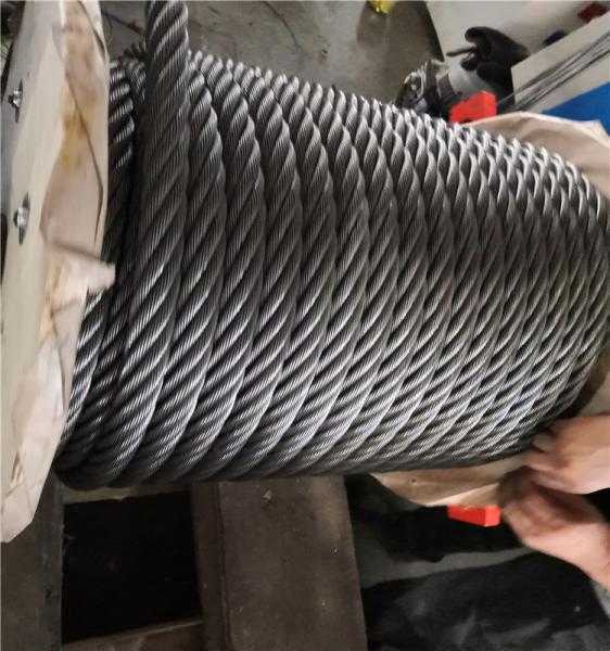 Galvanized 6mm Wire Gauge Steel Wire Ropes For Drilling Rig AISI