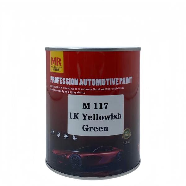 M117 Verde amarillento 1K Pintura para automóviles Pintura para automóviles Eco amigable