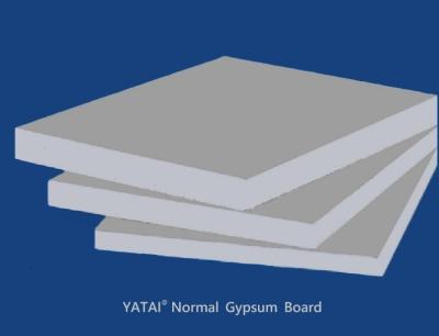 Moisture Resistance Normal Gypsum Board 1200mm Width For Interior Walls Ceilings