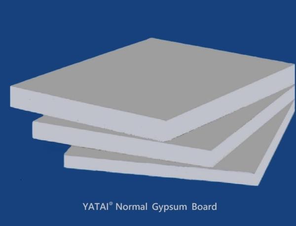 Moisture Resistance Normal Gypsum Board 1200mm Width For Interior Walls Ceilings