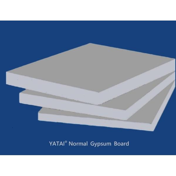 Moisture Resistance Normal Gypsum Board 1200mm Width For Interior Walls Ceilings