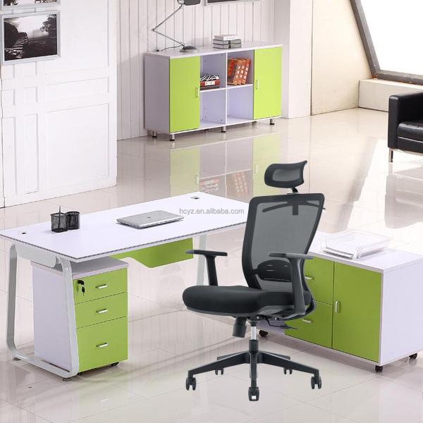 Office Computer High Back Executive Chair with Mesh Fabric and Stainless Steel Frame