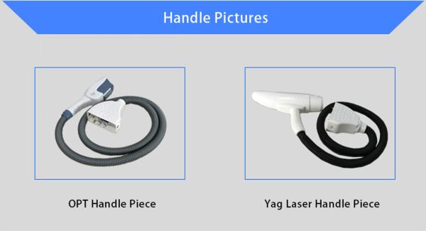 2000W Double handles SHR IPL Machine  for hair removal , tattoo removal