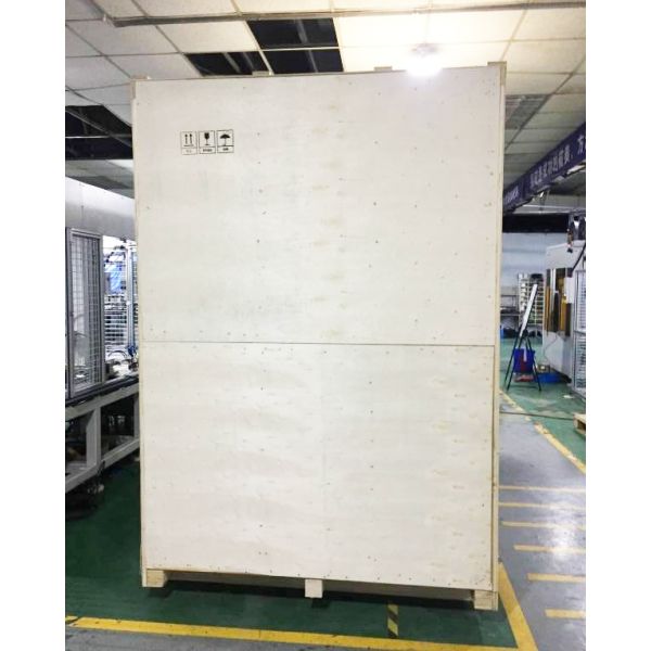 Machine de soudage à plat chaud à servo horizontal avec une capacité nominale de 6000 W, une tension de 380 V et un courant de 15 A pour le soudage en plastique