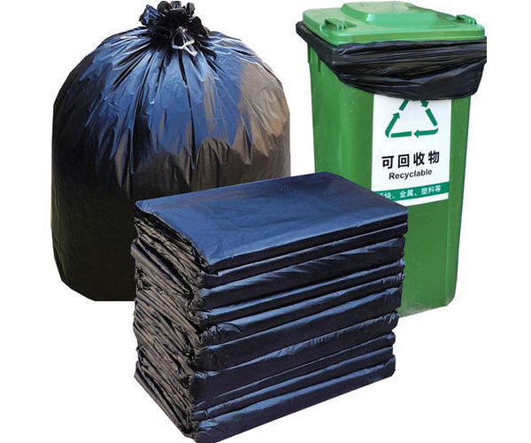 High Density Polyethylene Big Trash Bags , HDPE Trash Bags stretchable