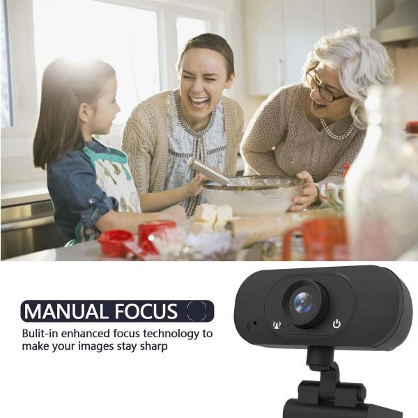 Video conference 30FPS 1080P PC Laptop Webcam With Microphone