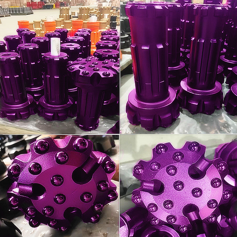 DTH Hammers And Bits Mining Machinery Parts 6Inch High Performance DTH Drilling Bit