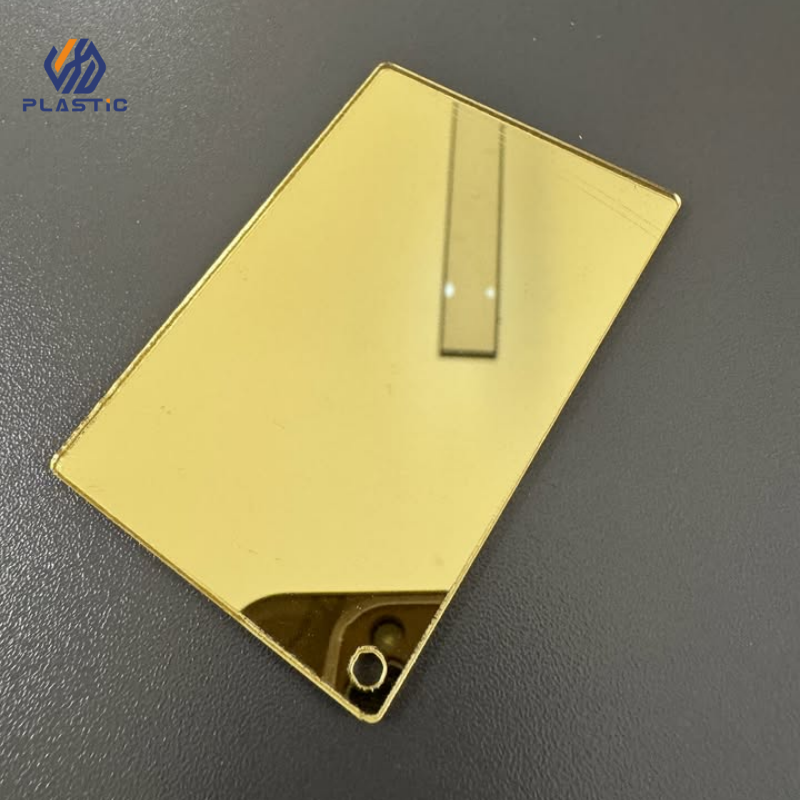 1220*2440mm gold mirror acrylic sheet with best price